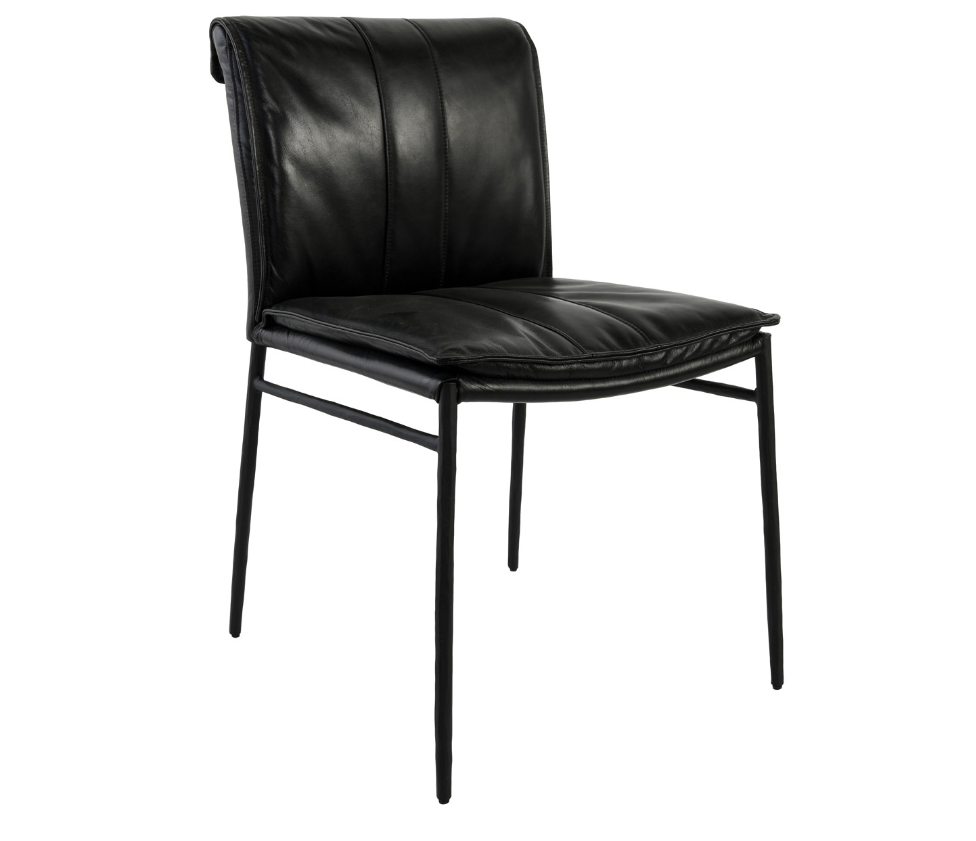 Mayer Dining Chair, Black