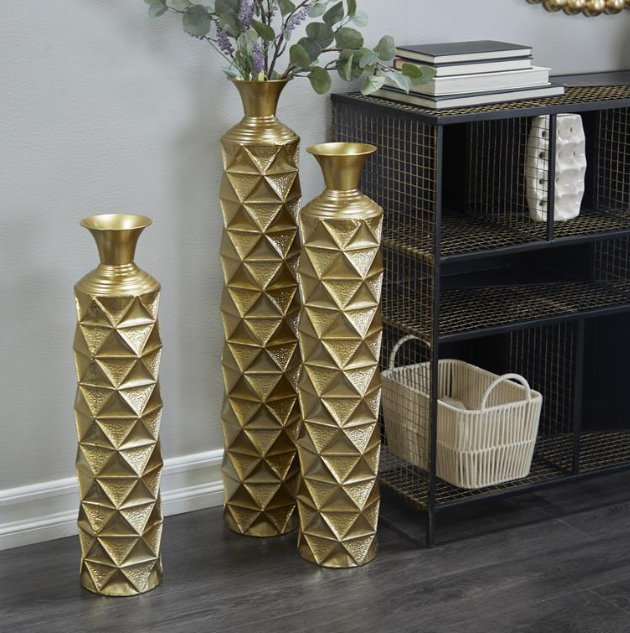 Gold Glam Vase (Various Sizes)