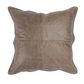 Leather Dumont Pillow, Sandstorm Taupe