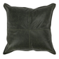 Leather Pillow, Forest Green