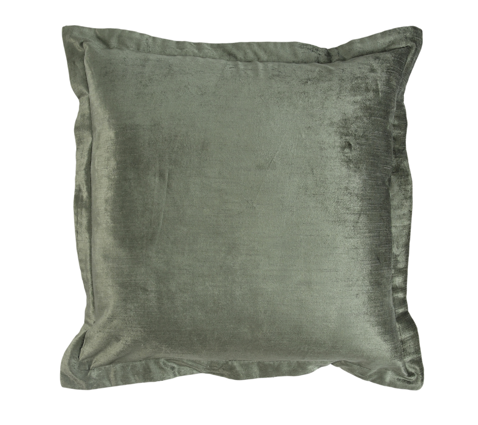 Lapis Euro Pillow, Myrtle Green