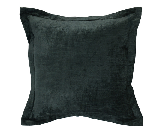 Lapis Euro Pillow, Emerald Green