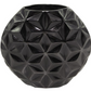 Black Aluminum Modern Vase
