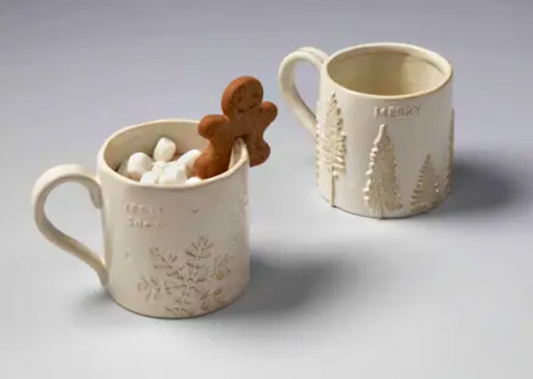 White Christmas Mug (Various Styles)