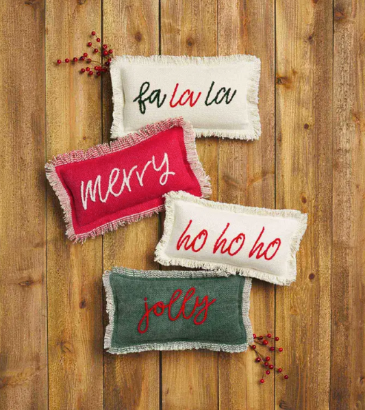 Mini Christmas Pillow (Various Styles)