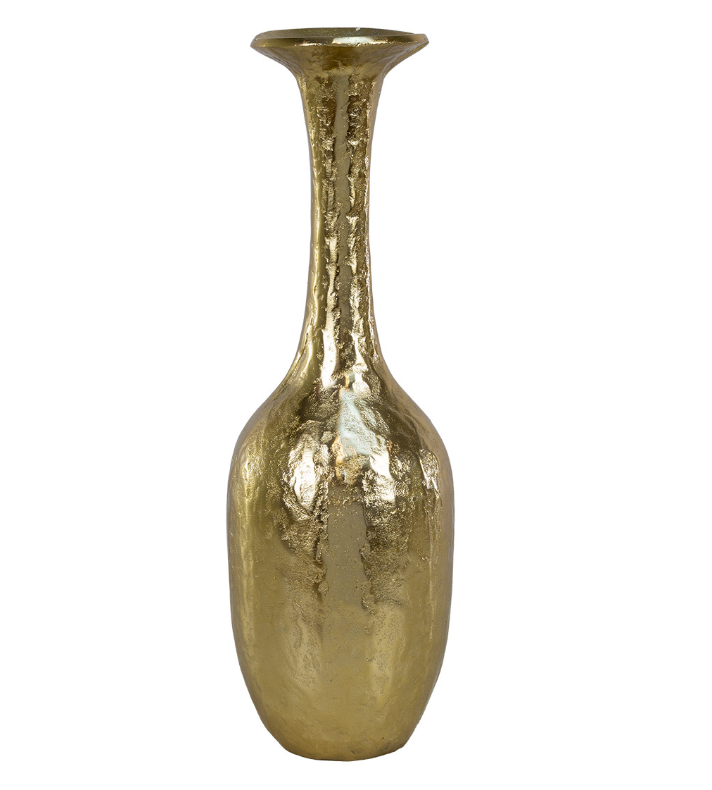 Calia Gold Vase, Short