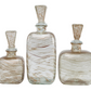 Adeline Glass Bottles, Set of 3