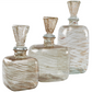 Adeline Glass Bottles, Set of 3