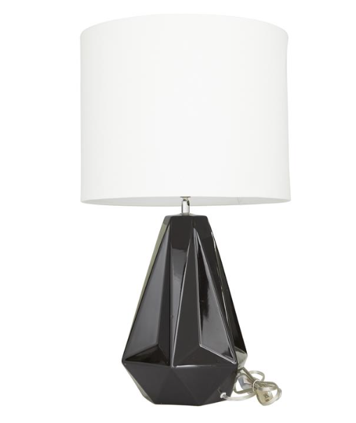 Modern Dark Glass Table Lamp