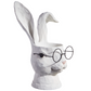 White Rabbit w/ Glasses Planter