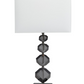 Dark Gray Crystal Geometric Table Lamp