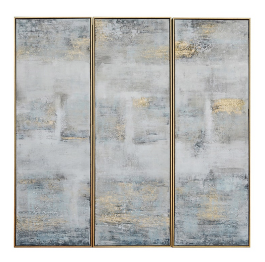 Avery Framed Canvas Painting, Set of 3