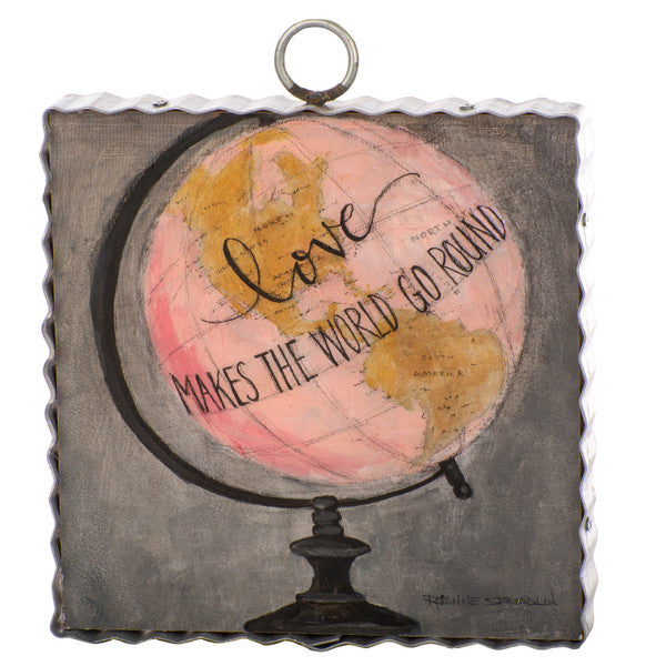 Love Globe Mini Gallery Print