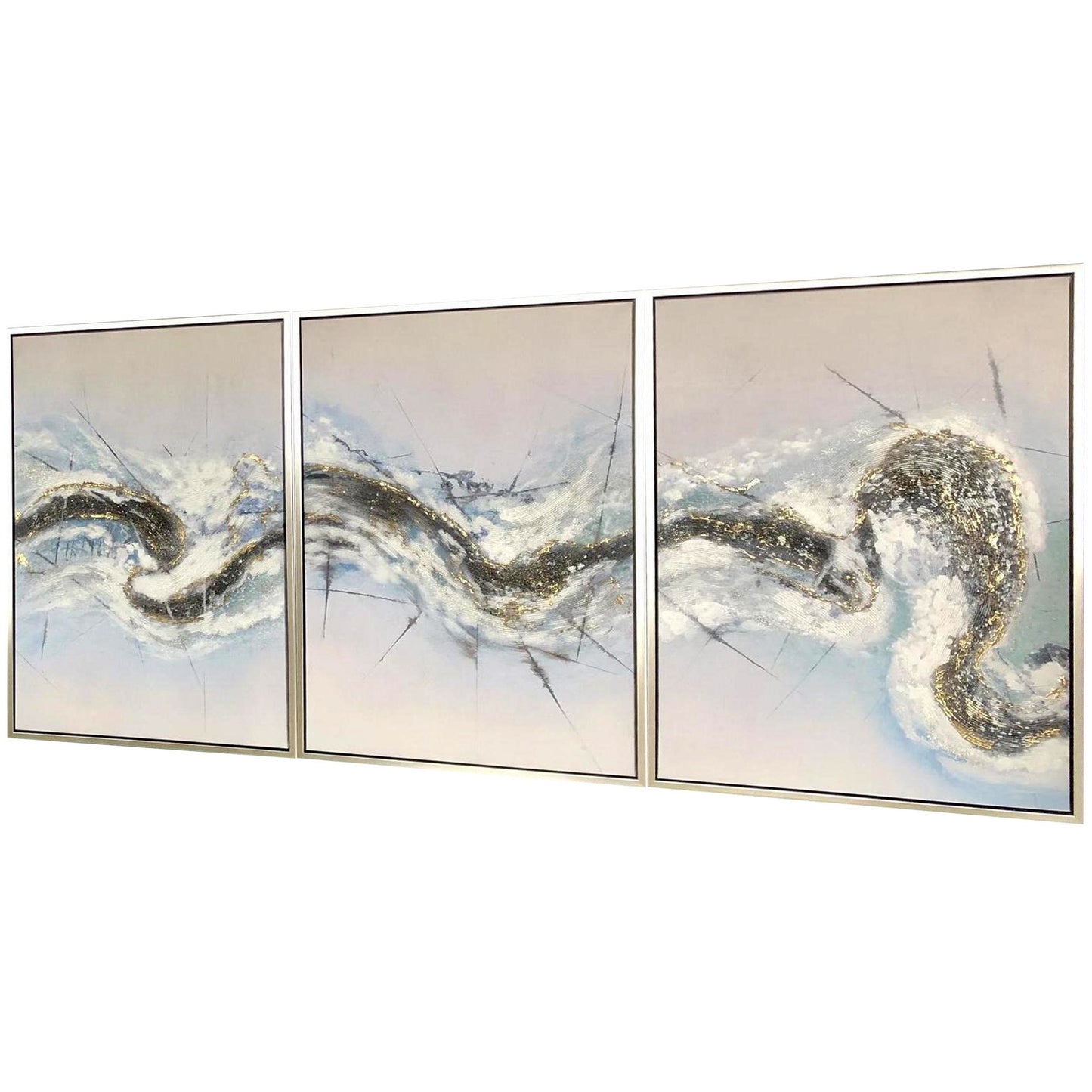 Triptych Framed Canvas