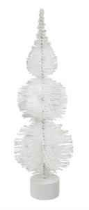 Bottle Brush Ball Tree, White (Various Sizes)