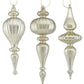 Glass Finials, Champagne (Various Styles)