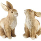 Brown Resin Rabbit (Various Sizes)
