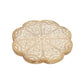 Wooden Scalloped Lazy Susan