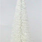 Bottle Brush Pine Tree, White (Various Sizes)