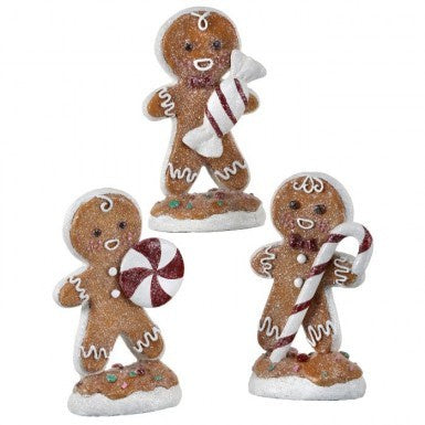 Resin Candy Gingerbread Man (Various Styles)