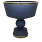Matte Navy Pedestal Bowl