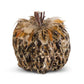 Brown and Tan Feather Pumpkin (Various Sizes)