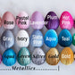 Handmade Velvet Eggs (Assorted Colors)