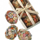 Dried Floral Eggs, Set of 3