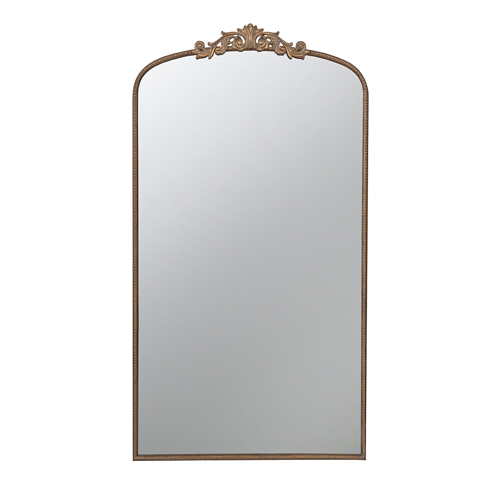 Gold Baroque Mirror, Extra Tall