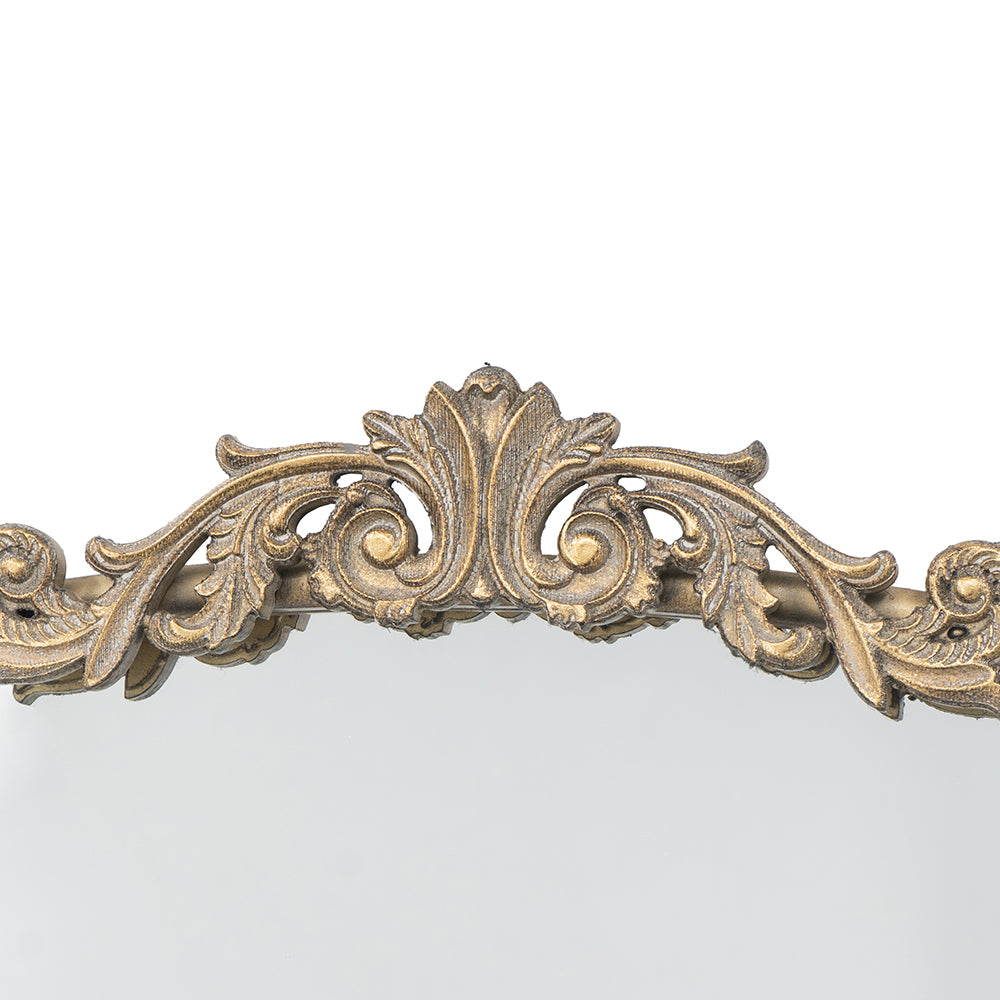 Gold Baroque Mirror, Extra Tall