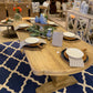 Dylan 7' Rounded Edge Dining Table (Natural)