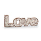White Wooden "Love" Sign