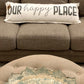 Our Happy Place Long Pillow
