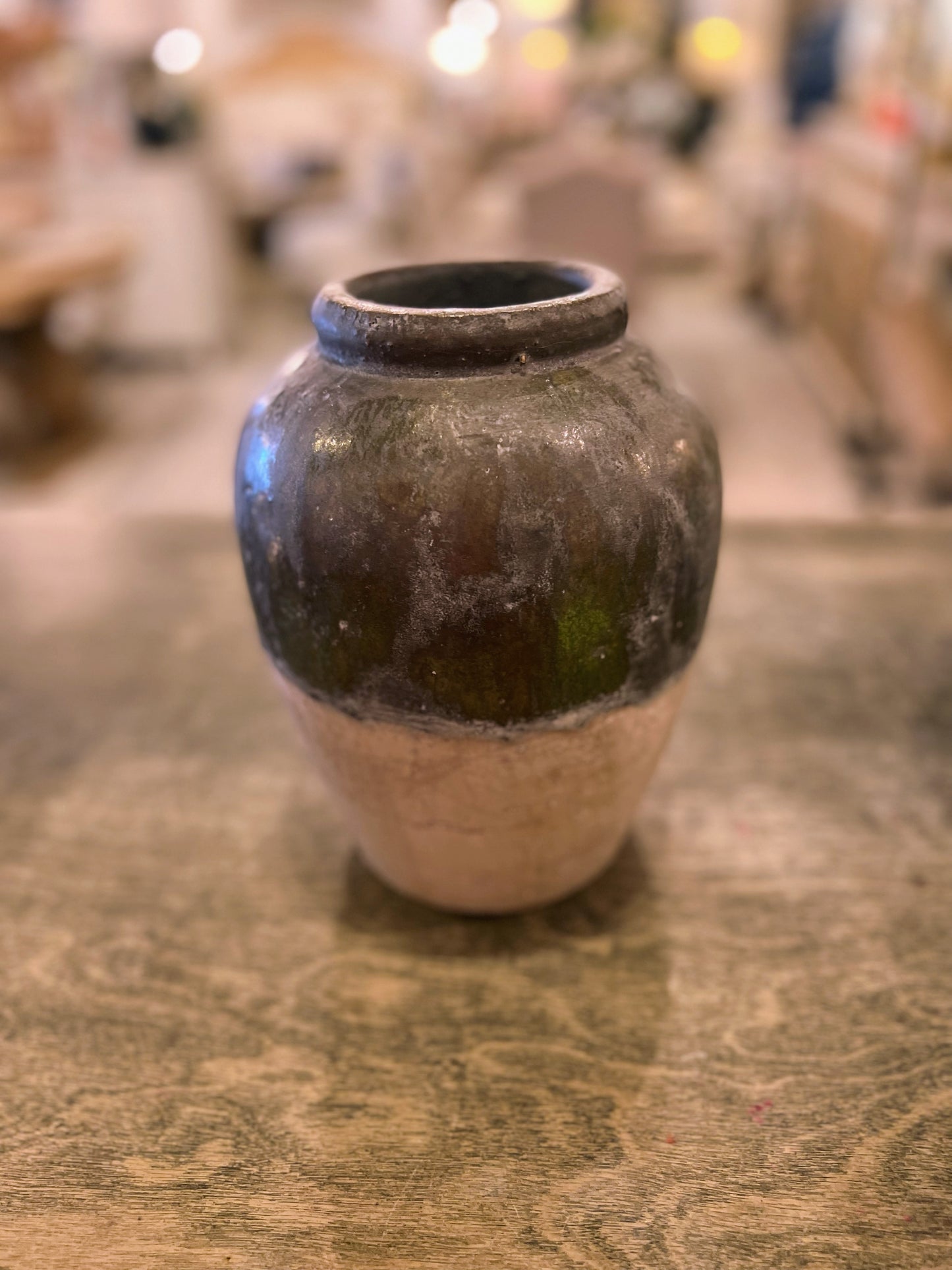 Stoneware Vase, Bronze Terracotta