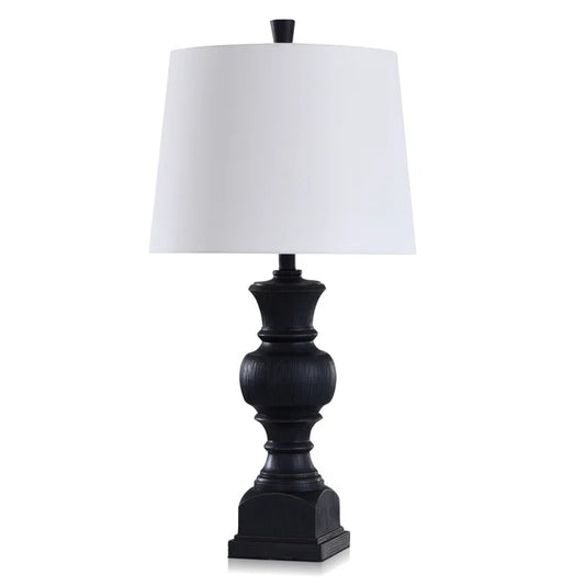 Traditional Black Table Lamp