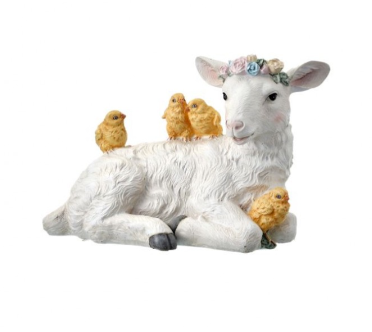 Lamb with Chicks