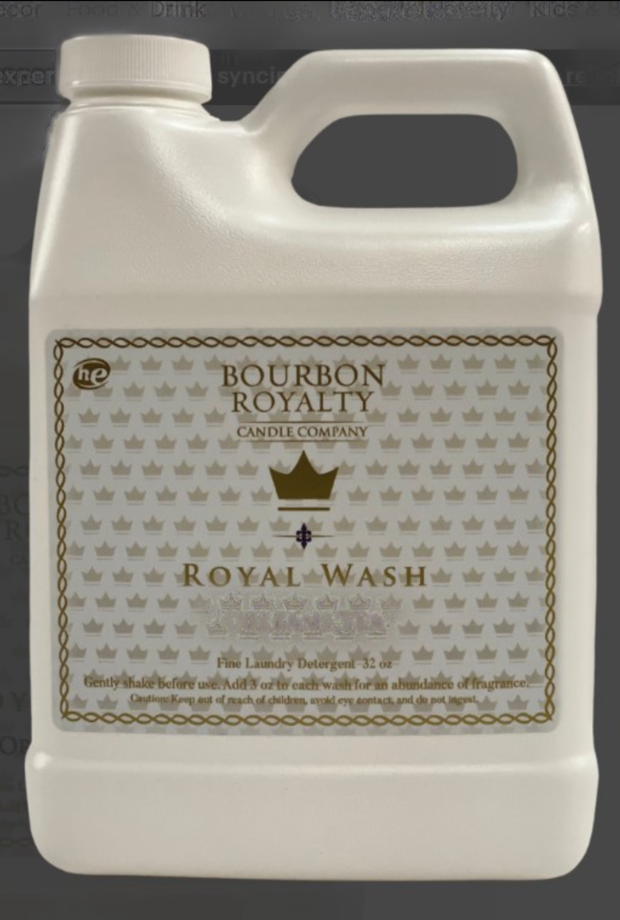 Bourbon Royalty Laundry Detergent, 32 oz. (Various Fragrances)