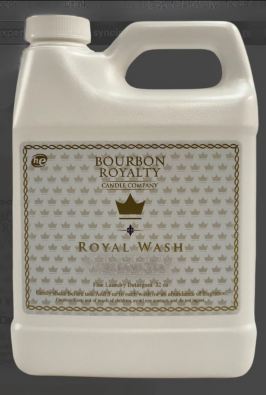 Bourbon Royalty Laundry Detergent, 32 oz. (Various Fragrances)