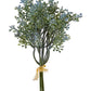 13" Eucalyptus Seed Bundle, Light Blue