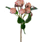22" English Rose Buds Stem, Light Coral