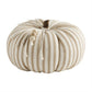 Ticking Stripe Pumpkin Sitter (Various Sizes)