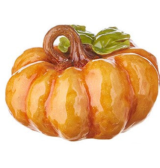 Orange Resin Pumpkin (Various Styles)