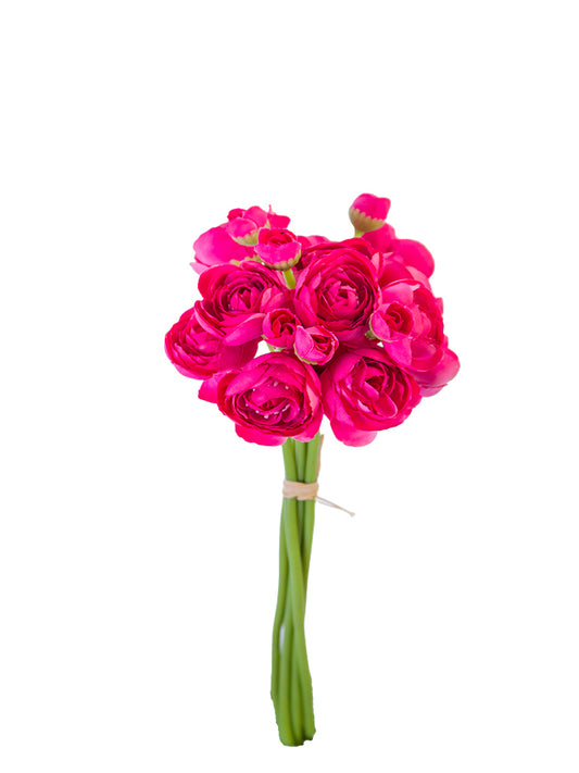 11" Mini Ranunculus Bundle (Various Colors)