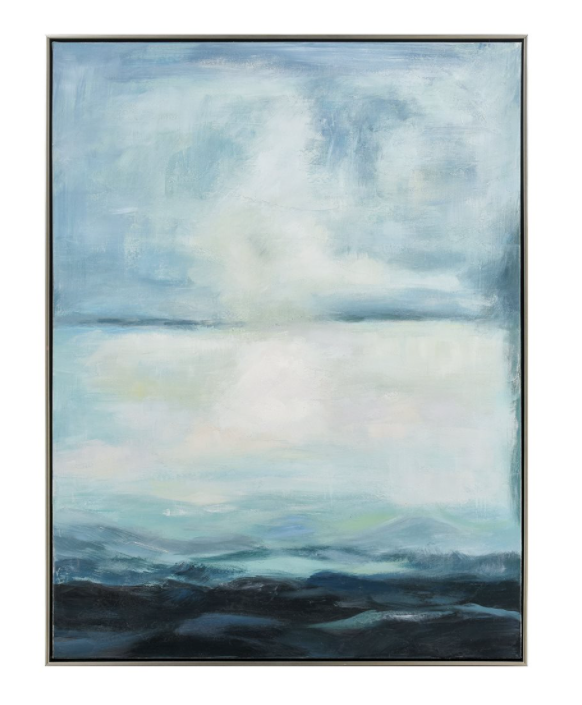 Open Horizon Framed Oil Painting