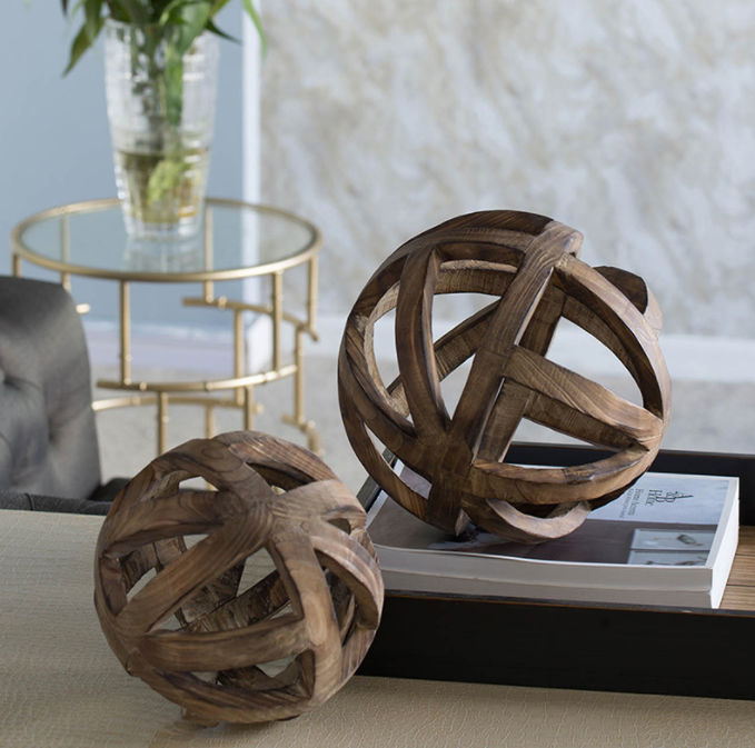 Wooden Orb, Large