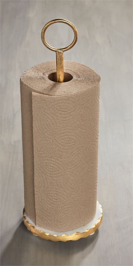 Gold Edge Paper Towel Holder