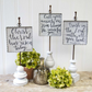 White Short Display Pole Stand