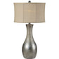 Brushed Silver Table Lamp
