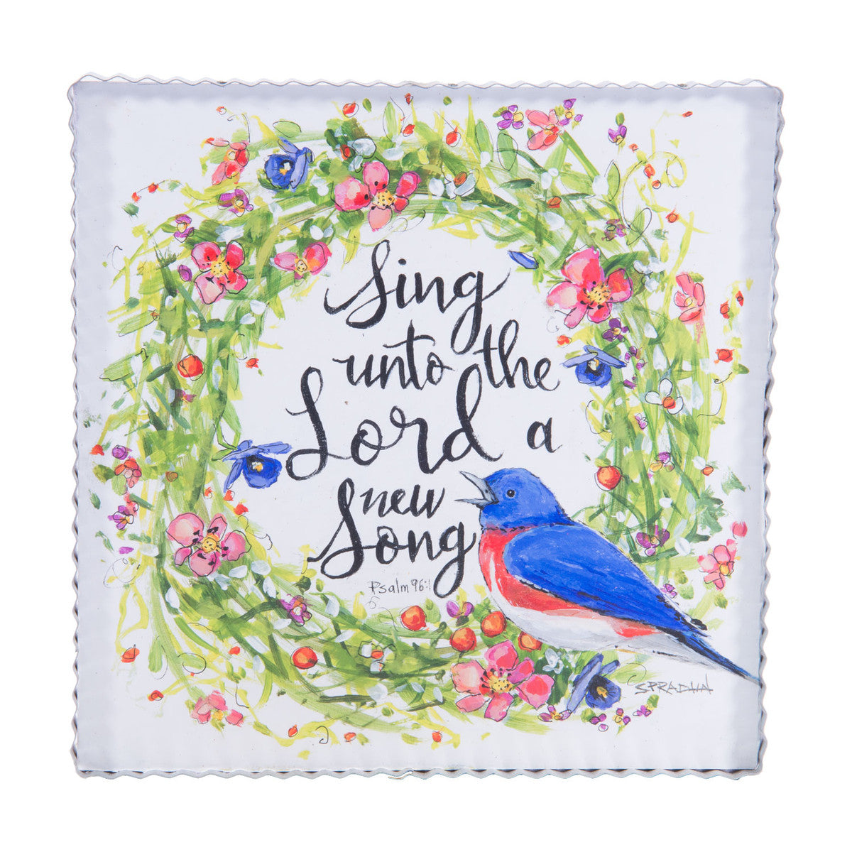 Sing a Song Wreath Gallery Print