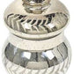 Mercury Glass Canister with Lid (Various Styles)